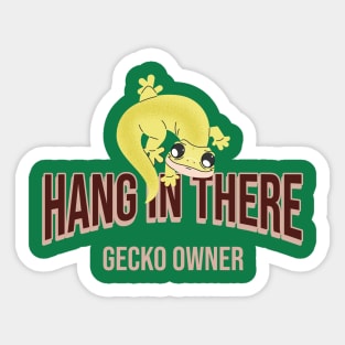 Geckos Gecko Owner Funny Sticker